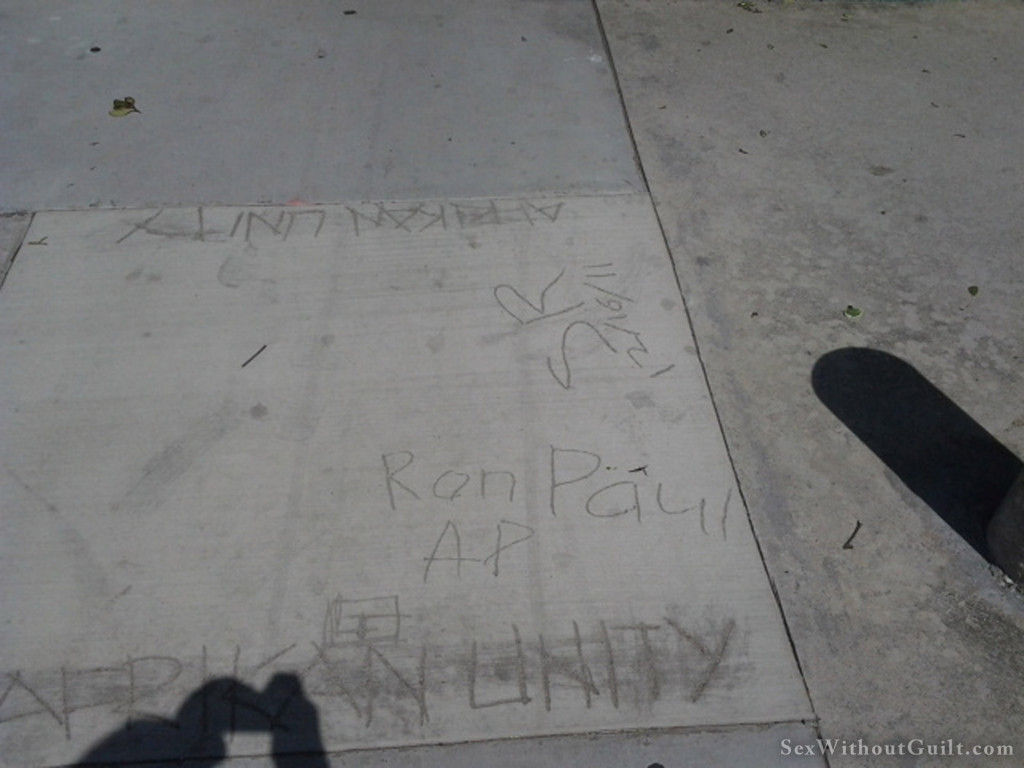 Ron Paul Cement Tag